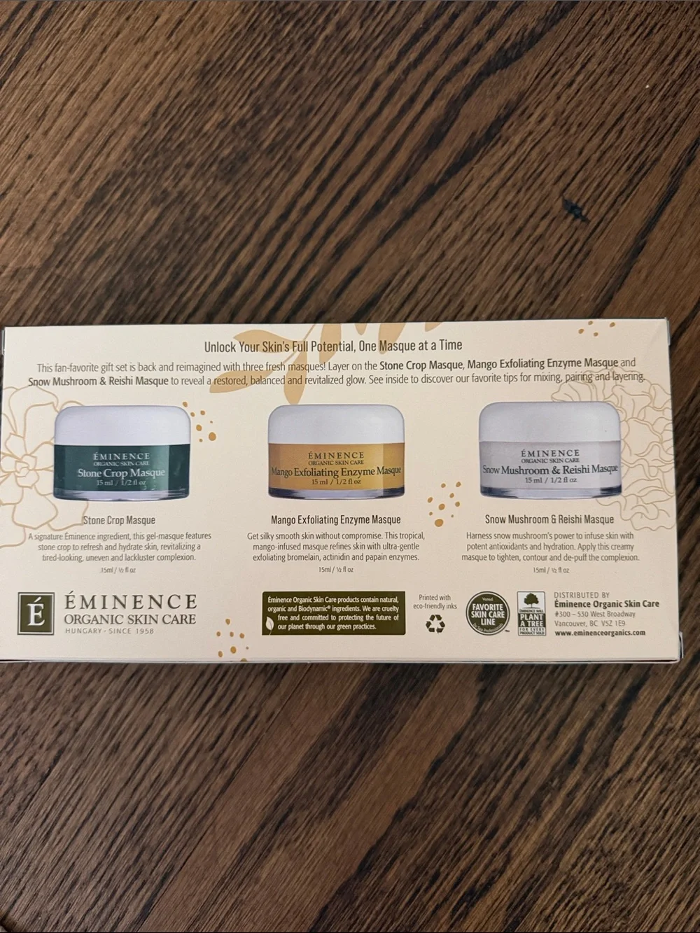 Eminence Organics Limited Edition Mix & Masque Trio